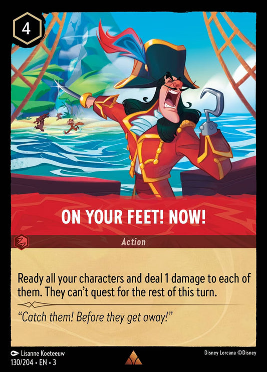 On Your Feet! Now!  — Into the Inklands (130//204) - Cold Foil