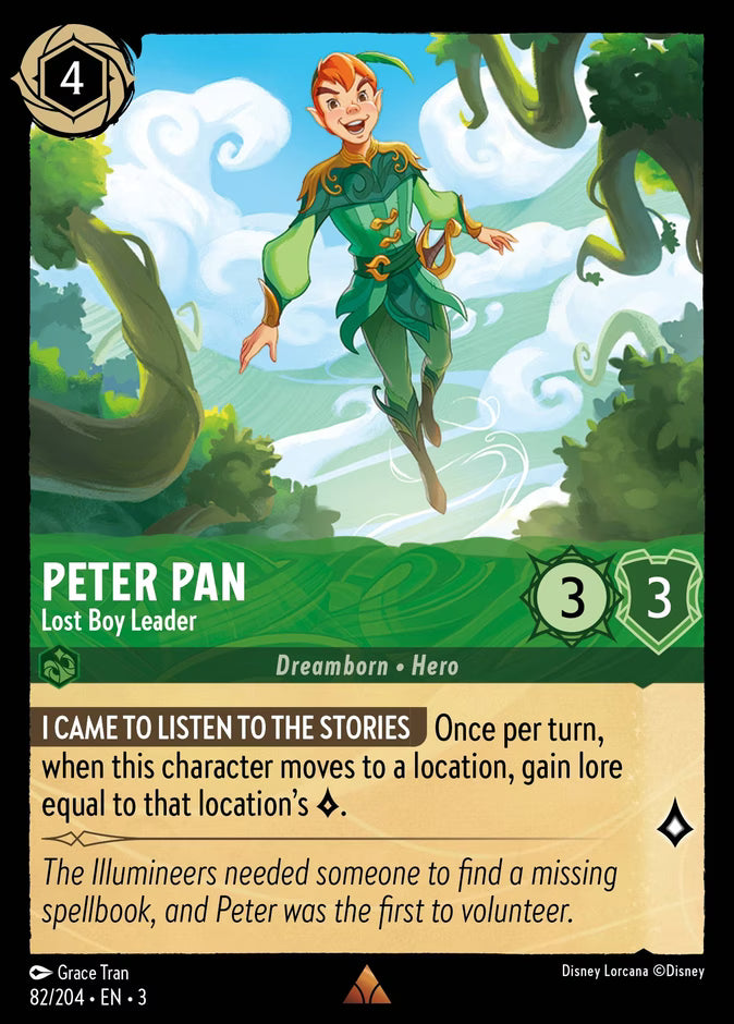Peter Pan - Lost Boy Leader  — Into the Inklands (82/204) - Cold Foil