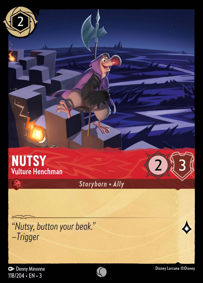 Nutsy - Vulture Henchman  — Into the Inklands (118/204) - Cold Foil
