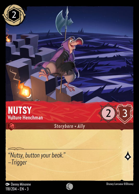 Nutsy - Vulture Henchman  — Into the Inklands (118/204) - Cold Foil