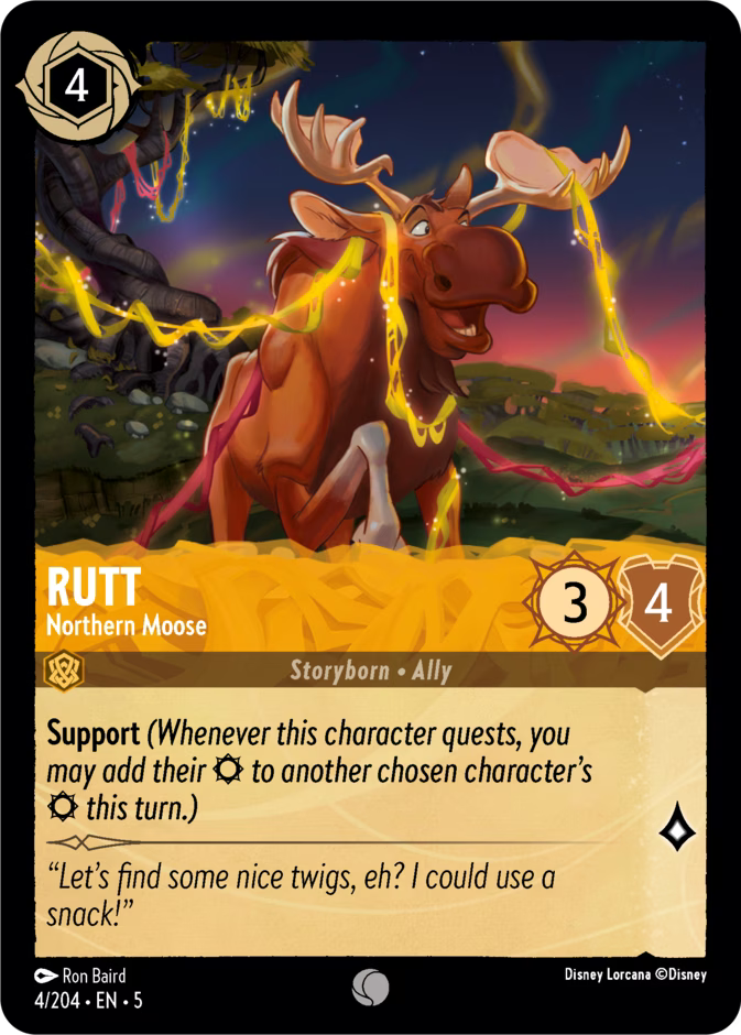 Rutt - Northern Moose  — Shimmering Skies (4/204) - Cold Foil