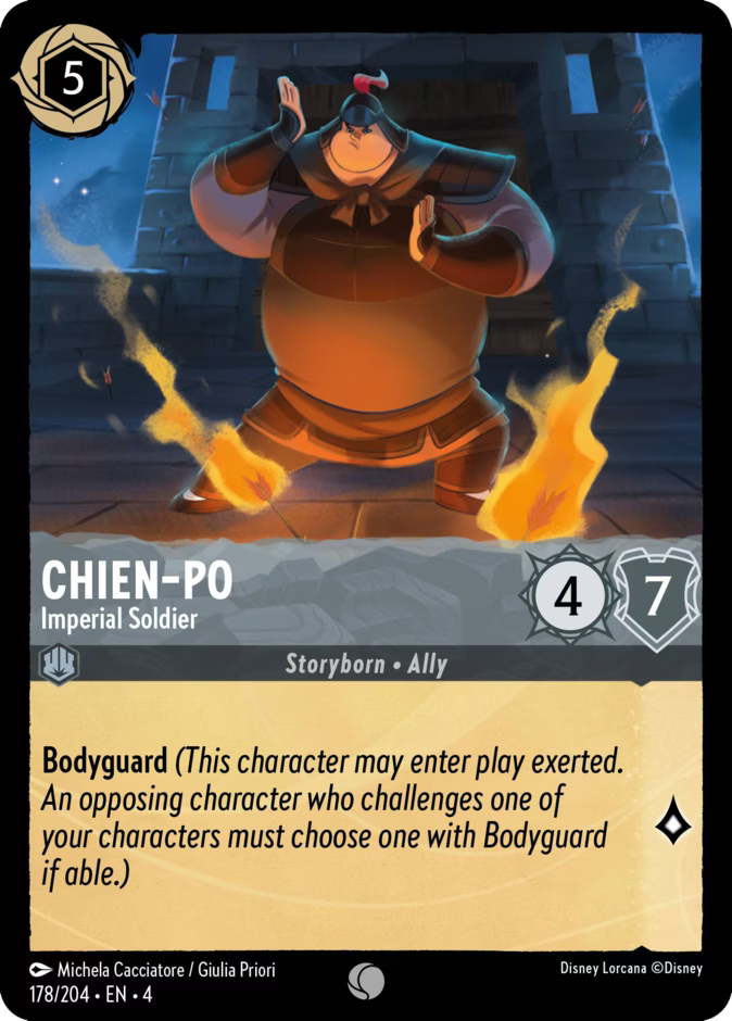 Chien-Po - Imperial Soldier  — Ursula's Return (178/204) - Cold Foil