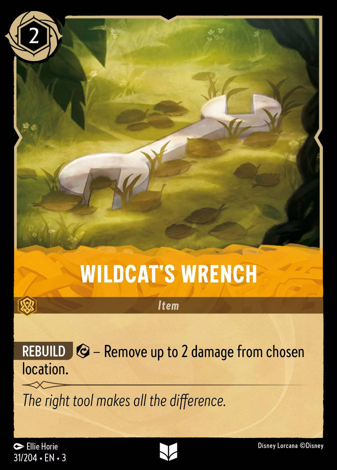 Wildcat's Wrench  — Into the Inklands (31/204) - Cold Foil