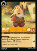 Sneezy - Very Allergic  — Rise of the Floodborn (22/204) - Cold Foil