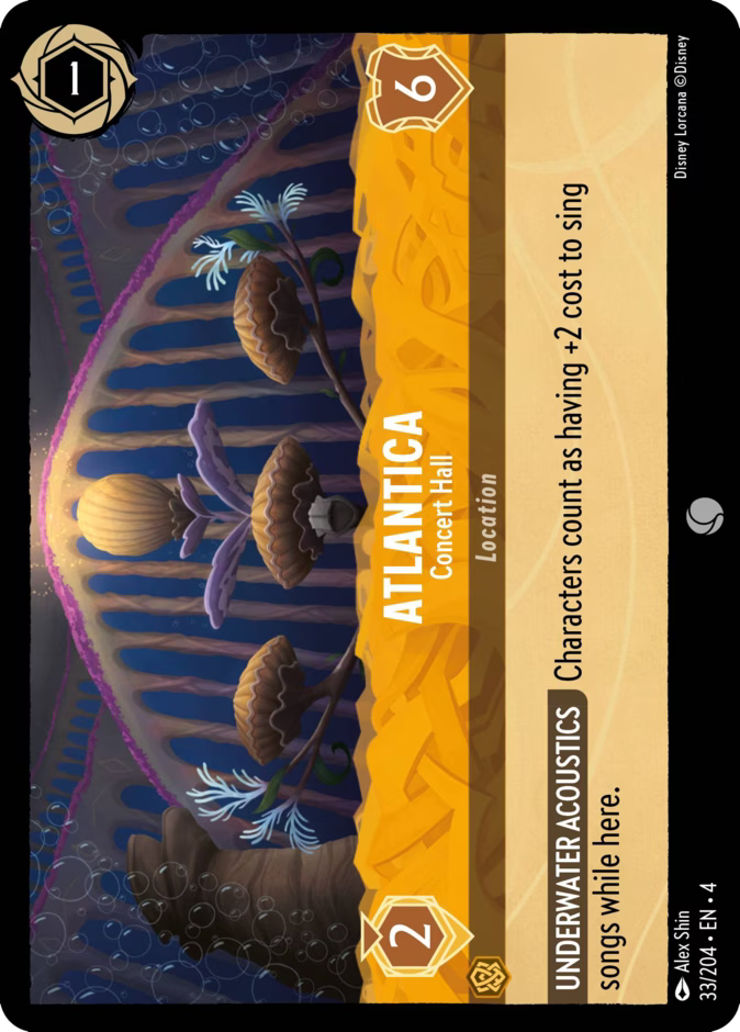 Atlantica - Concert Hall  — Ursula's Return (33/204) - Cold Foil
