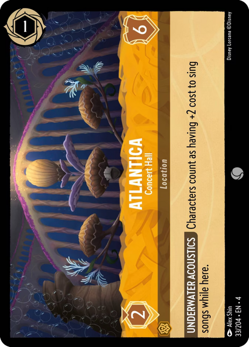 Atlantica - Concert Hall  — Ursula's Return (33/204) - Cold Foil