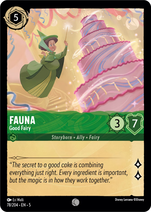Fauna - Good Fairy  — Shimmering Skies (78/204) - Cold Foil