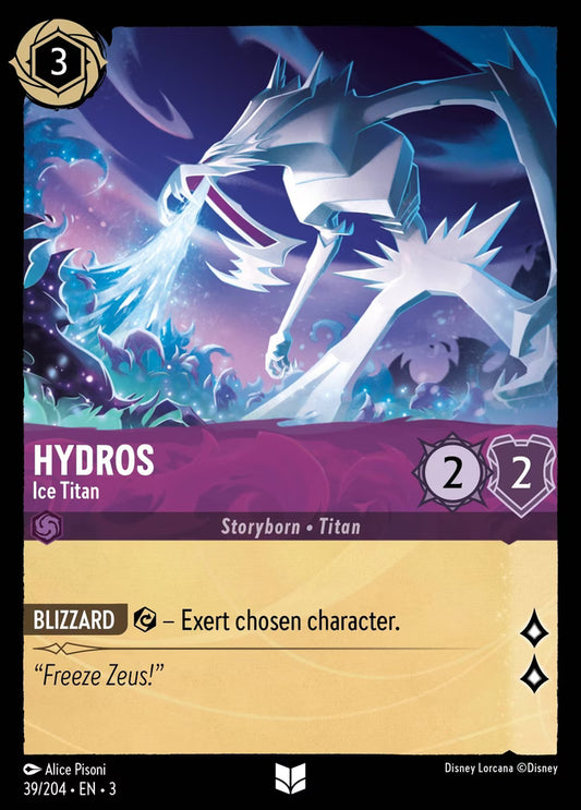 Hydros - Ice Titan  — Into the Inklands (39/204) - Cold Foil