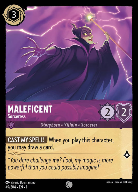 Maleficent - Sorceress  — The First Chapter (49/204) - Cold Foil