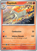 Rapidash  — Temporal Forces (027/162) - Normal