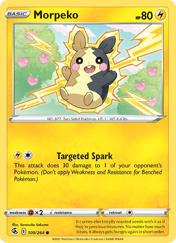 Morpeko (109)  — Fusion Strike (109/264) - Normal