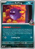 Team Rocket's Koffing  — Destined Rivals (125/182) - Normal
