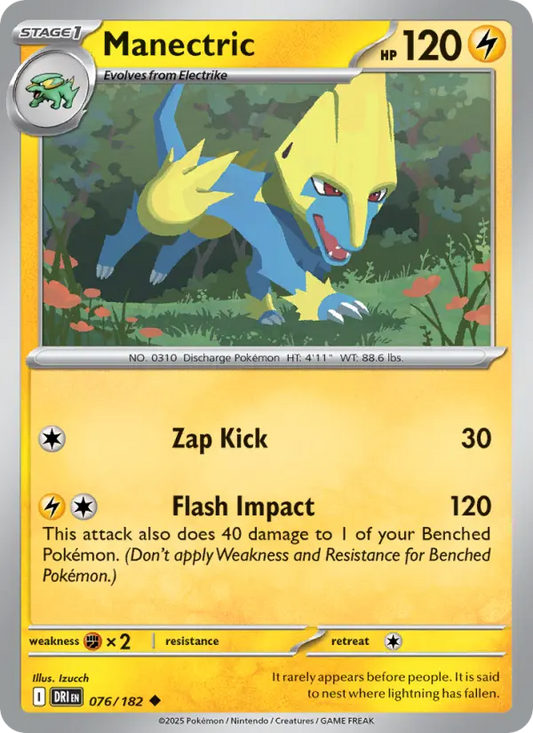 Manectric  — Destined Rivals (076/182) - Normal
