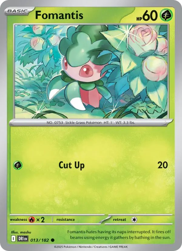 Fomantis  — Destined Rivals (013/182) - Normal