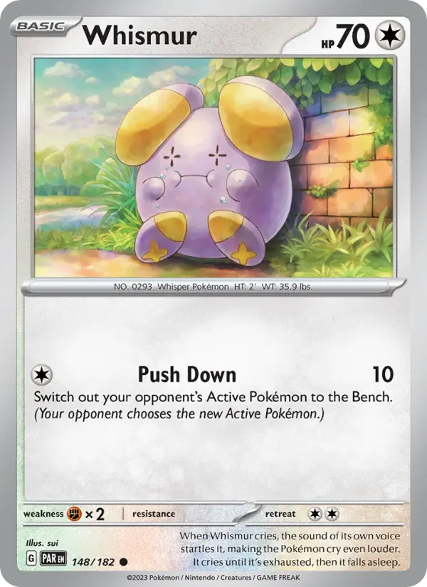 Whismur  — Paradox Rift (148/182) - Normal