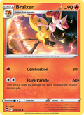 Braixen  — Silver Tempest (026/195) - Reverse Holofoil