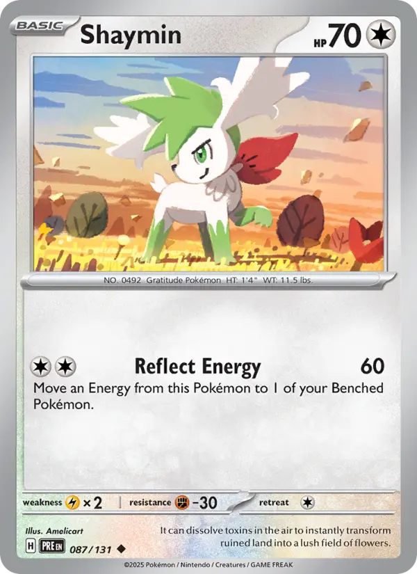 Shaymin  — Prismatic Evolutions (087/131) - Normal
