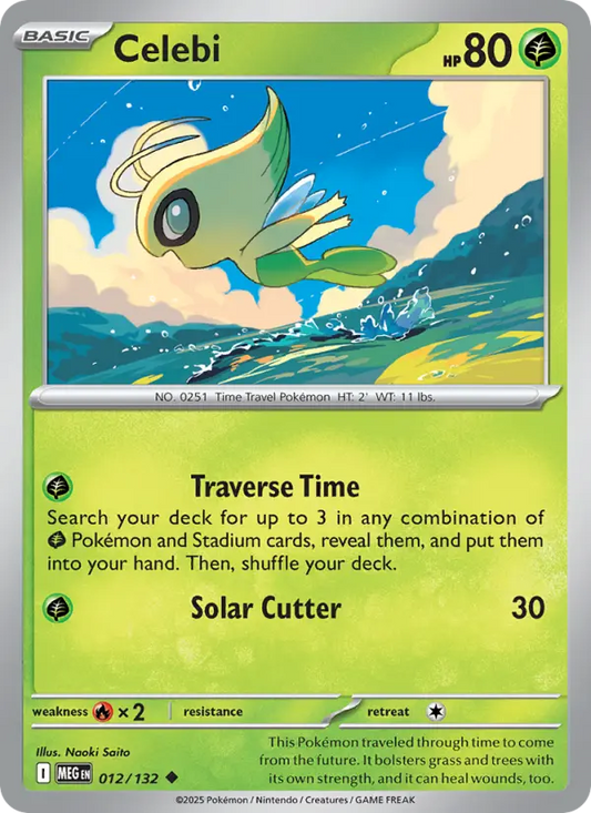 Celebi  — Mega Evolution (012/132) - Normal