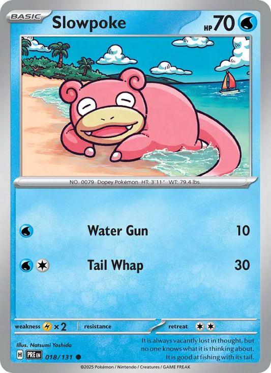 Slowpoke  — Prismatic Evolutions (018/131) - Normal
