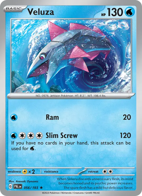 Veluza  — Paldea Evolved (056/193) - Holofoil