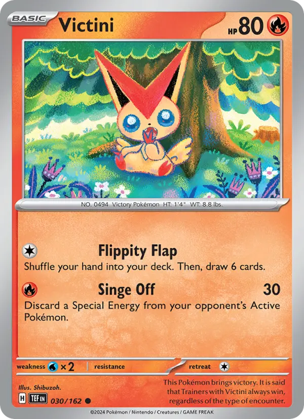 Victini  — Temporal Forces (030/162) - Normal