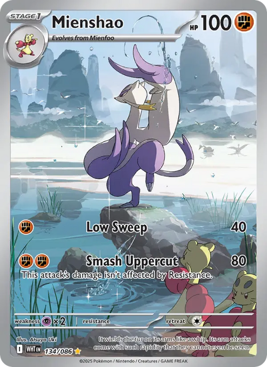 Purrloin (JP) — White Flare (134/086) - Holofoil
