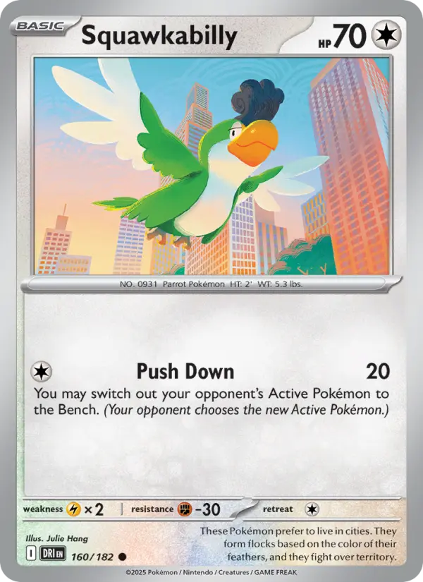 Squawkabilly  — Destined Rivals (160/182) - Normal