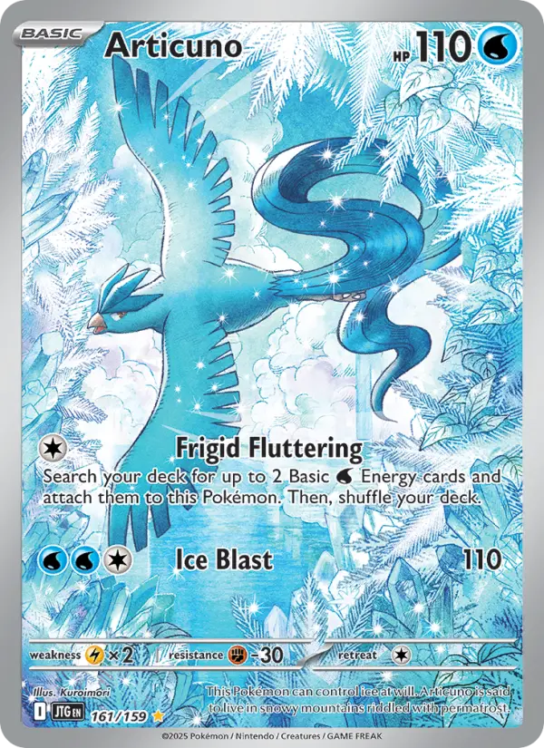 Articuno  — Journey Together (161/159) - Holofoil