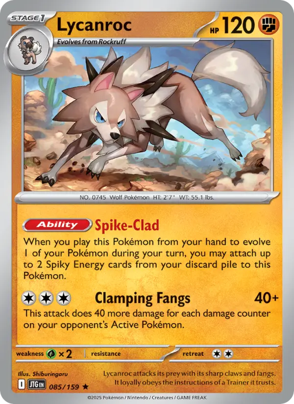 Lycanroc  — Journey Together (085/159) - Holofoil