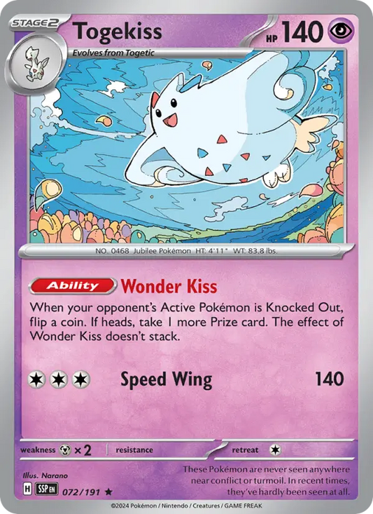 Togekiss  — Surging Sparks (072/191) - Holofoil