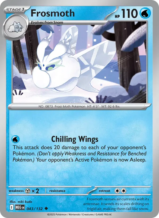 Frosmoth  — Mega Evolution (043/132) - Normal