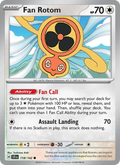 Fan Rotom  — Stellar Crown (118/142) - Reverse Holofoil