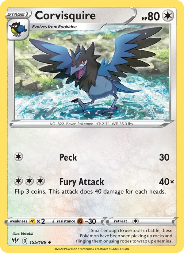 Corvisquire  — Darkness Ablaze (155/189) - Normal