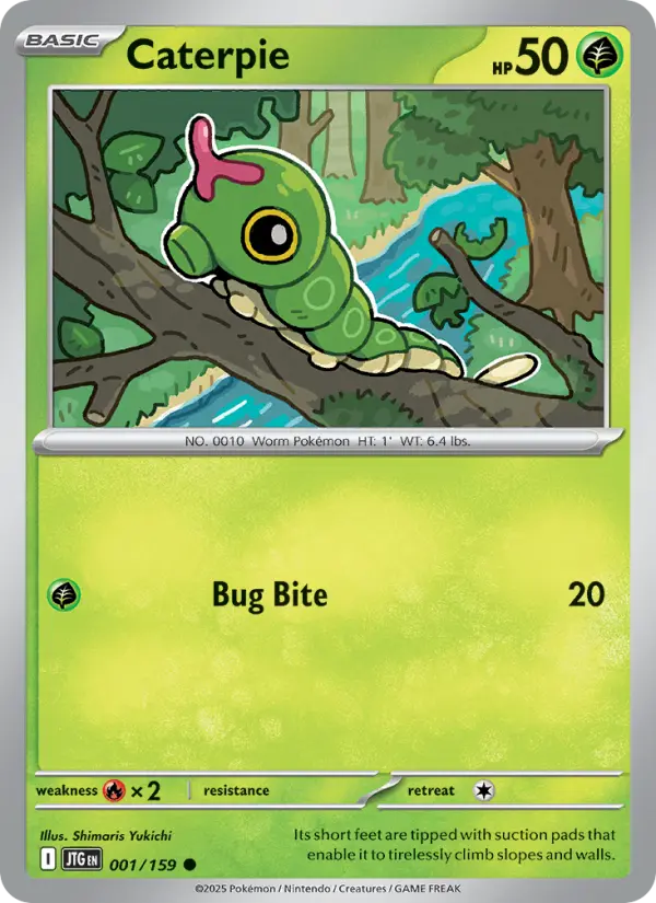 Caterpie  — Journey Together (001/159) - Normal