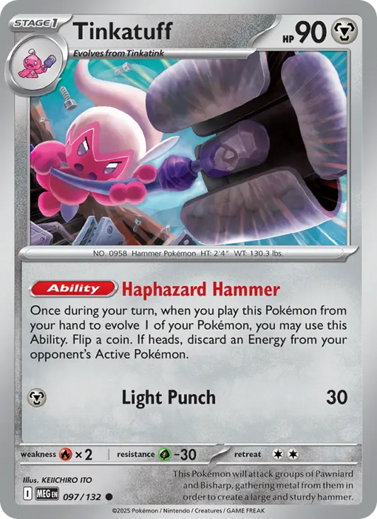 Tinkatuff  — Mega Evolution (097/132) - Normal