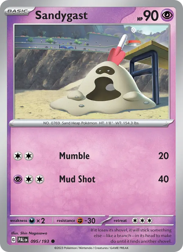 Sandygast  — Paldea Evolved (095/193) - Normal