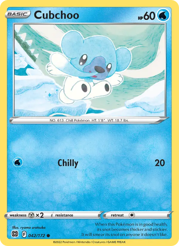 Cubchoo  — Brilliant Stars (042/172) - Normal