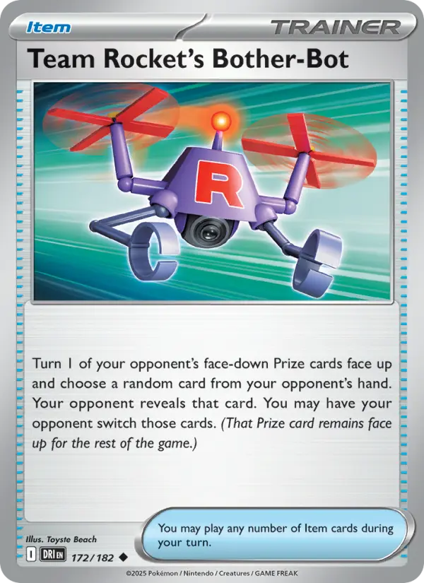 Team Rocket's Bother  — Destined Rivals (172/182) - Normal