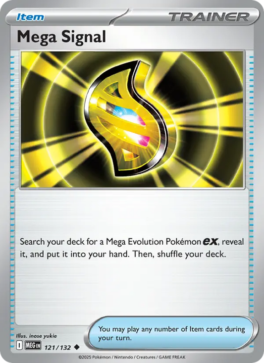 Mega Signal  — Mega Evolution (121/132) - Reverse Holofoil