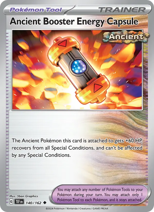 Ancient Booster Energy Capsule  — Temporal Forces (140/162) - Normal