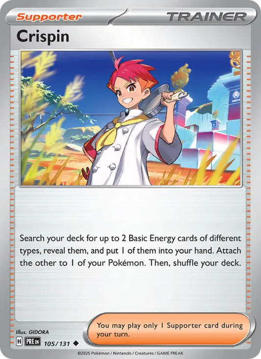 Crispin  — Prismatic Evolutions (105/131) - Normal