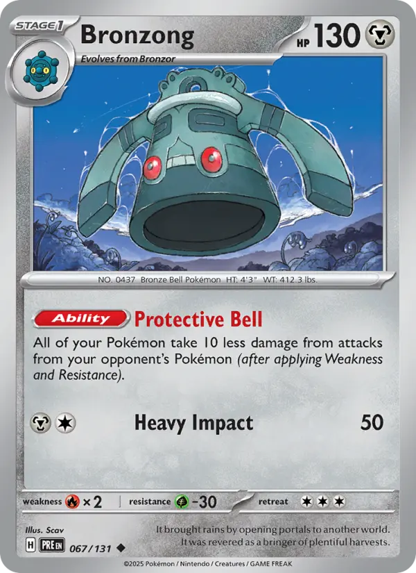 Bronzong  — Prismatic Evolutions (067/131) - Normal