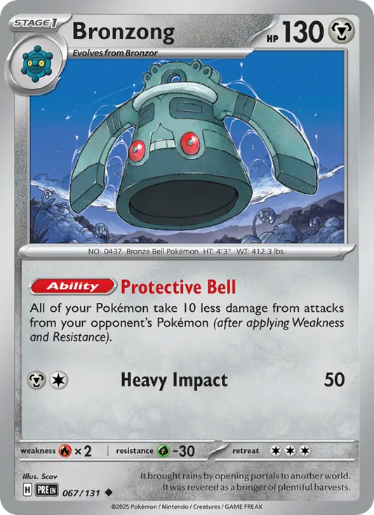 Bronzong  — Prismatic Evolutions (067/131) - Normal