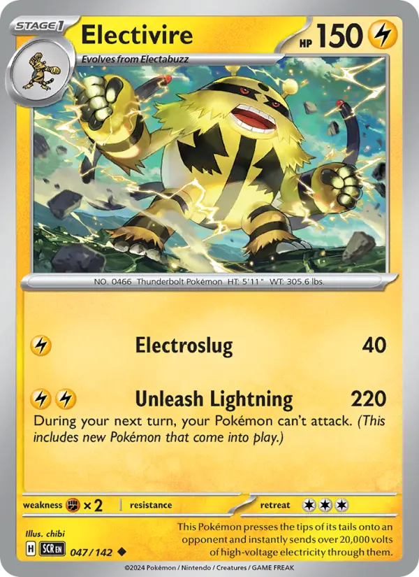 Electivire  — Stellar Crown (047/142) - Normal