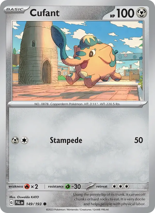 Cufant  — Paldea Evolved (149/193) - Normal