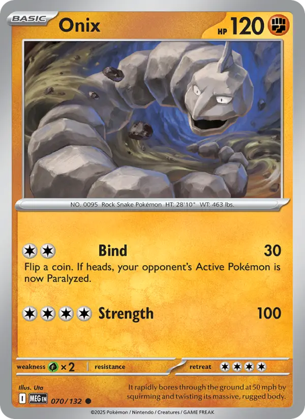 Onix  — Mega Evolution (070/132) - Normal