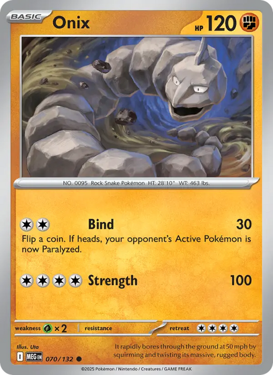 Onix  — Mega Evolution (070/132) - Normal