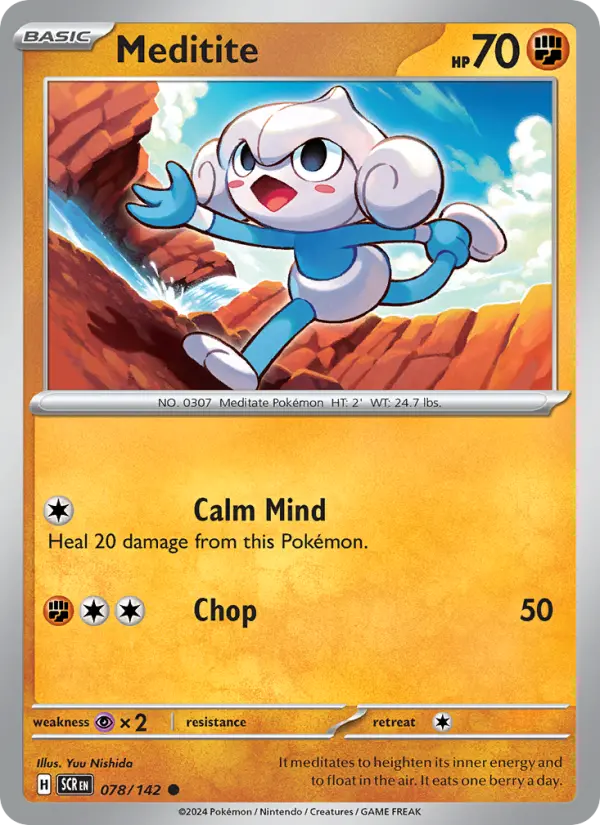 Meditite  — Stellar Crown (078/142) - Normal