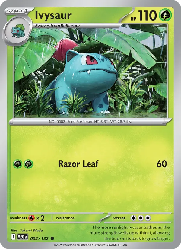 Ivysaur  — Mega Evolution (002/132) - Normal