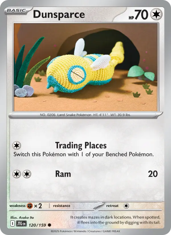 Dunsparce  — Journey Together (120/159) - Normal